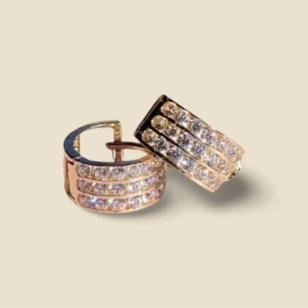14k Solid Gold 5 mm Thickness and 11 mm diameter | Birthday Gift | Solid Gold |